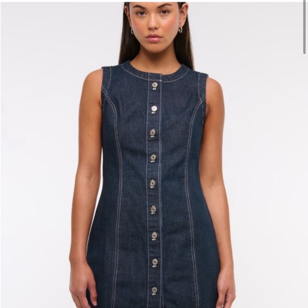 Abercrombie Mara Denim Mini Dress